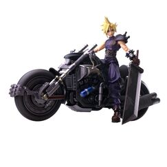 Figurka z pojazdem Final Fantasy VII Bring Arts - Cloud Strife & Hardy-Daytona