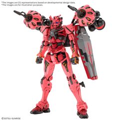 Model figurki GUNDAM HG GQuuuuuuX 1/144 - gMS-α Red Gundam
