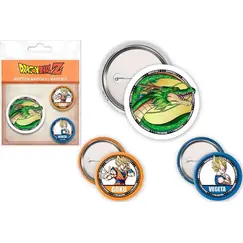 Przypinki Dragon Ball Z (3 szt.)