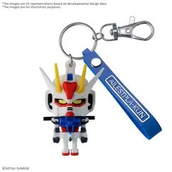 Brelok gumowy 3D Gunpla - Ailestpla-kun