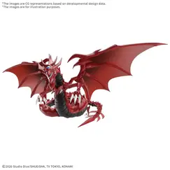 Model do składania Yu-Gi-Oh! Figure-rise Standard Amplified - Egyptian God Slifer the Sky Dragon