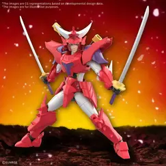Model do składania Yoroi-Shinden Samurai Troopers 30MF - Gai of the Heat