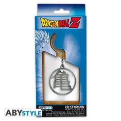 Brelok 3D z metalu Dragon Ball Z - Symbol Kame