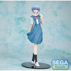 Figurka Rebuild of Evangelion High Premium - Rei Ayanami (Uniform Ver.)