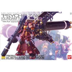 Model figurki GUNDAM MG 1/100 - MS-06R ZAKU II "PSYCHO ZAKU" Ver.Ka