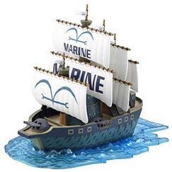 Model statku do złożenia One Piece: Grand Ship Collection - Marine Ship