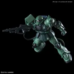 Model do składania GUNDAM Hg 1/144 Ms-06c-6/R6 Zaku II Type C-6/R6