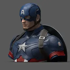 Figurka skarbonka Marvel Avengers: Endgame - Captain America (20 cm)