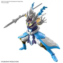 Model do składania Ultraman - Armour of Legends Tiga Zhao Yun Armour