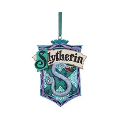 Ozdoba świąteczna Harry Potter - Herb Slytherinu