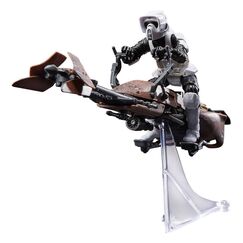 Pojazd z figurką Star Wars Epizod VI Vintage Collection - Speeder Bike & Scout Trooper