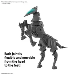 Model do składania 30MM 1/144 Extended Armament Vehicle (Horse Mecha) [Dark Gray]