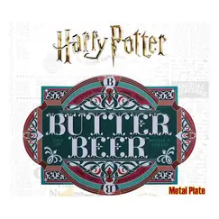 Znak metalowy na ścianę Harry Potter - Butterbeer