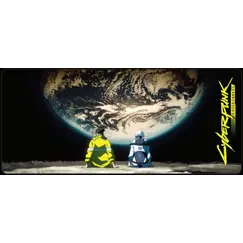 Podkładka pod mysz XL Cyberpunk: Edgerunners Moon