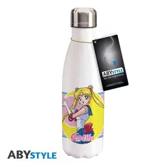 Butelka metalowa Sailor Moon - Sailor Moon i Luna