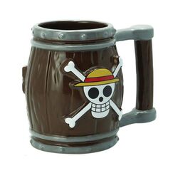 Kubek ceramiczny One Piece 3D - Beczka