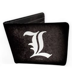 Portfel Death Note - L symbol