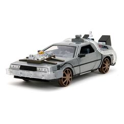 Model samochodu Powr&oacute;t do przyszłości 3 1/24 - DeLorean Time Machine