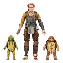 Figurki TMNT: The Last Ronin Lost Years - Grammy April with Baby Yi & Moja