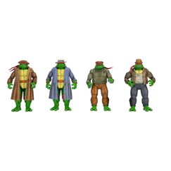 Zestaw 4 figurek Teenage Mutant Ninja Turtles (Mirage Comics) - Gangster Turtles