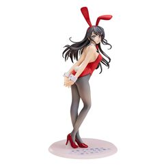 Figurka Rascal Does Not Dream of Bunny Girl Senpai 1/7 - Mai Sakurajima (Red Bunny Girl Ver.)