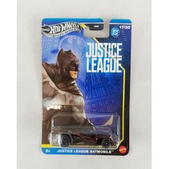Model pojazdu Hot Wheels Silver Series DC 1/64 - Batmobile (Justice League) JBY08