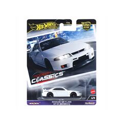 Model pojazdu Hot Wheels Premium Modern Classics 1/64 - Nissan Skyline GT-R (BCNR33) HRV99