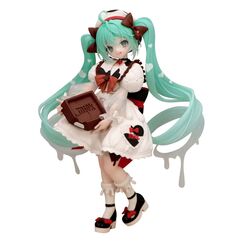 Figurka Hatsune Miku x TIROL CHOCO Trio-Try-iT - Hatsune Miku (Milk Ver.)