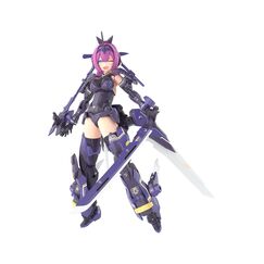 Model do składania Megami Device 1/1 - Asra Archer Kizuna (Shadow Edition Full Package)