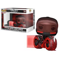 Figurka Tron: Ares POP! Rides - Athena with Light Cycle (316)