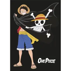 Koc z flaneli One Piece - Luffy #2 (110x150cm)