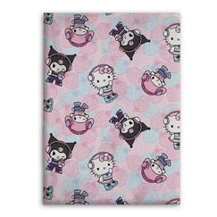 Koc z Flaneli Hello Kitty - Hello Kitty and Friends (110x150cm)