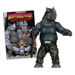 Figurka z komiksem Teenage Mutant Ninja Turtles Page Punchers - Rocksteady