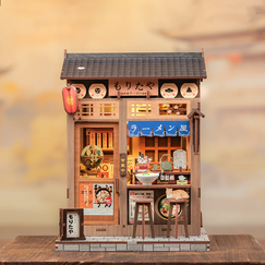 Drewniany model do sklejania Miniature House - Morita-Ya