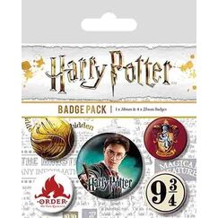Przypinki Harry Potter - Gryffindor (5 szt.)