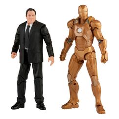 Zestaw 2 figurek The Infinity Saga Marvel Legends 2021 - Happy Hogan & Iron Man