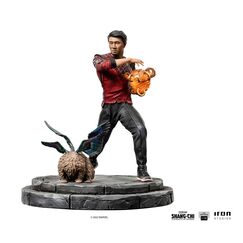 Figurka Shang-Chi and the Legend of the Ten Rings BDS Art Scale 1/10 - Shang-Chi & Morris
