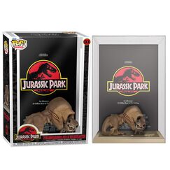 Figurka Jurassic Park POP! Movie Poster - Tyrannosaurus Rex and Velociraptor