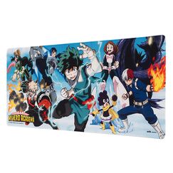 Podkładka pod mysz dla graczy XL My Hero Academia - Bohaterowie