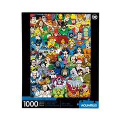 Puzzle DC Comics - Retro Cast (1000 elementów)