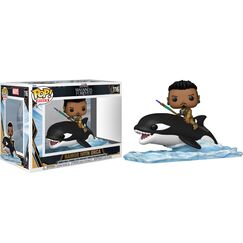 Figurka Black Panther: Wakanda Forever POP! Rides Super Deluxe - Namor w/Orca