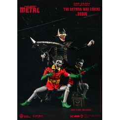 Zestaw 3 figurek DC Comics Dynamic 8ction Heroes 1/9 - Batman Who Laughs & Rabid Robins DX