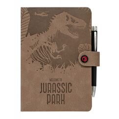 Notes premium A5 z długopisem Park Jurajski