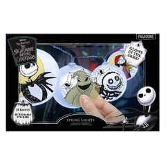 Lampki dekoracyjne Nightmare Before Christmas / Miasteczko Halloween