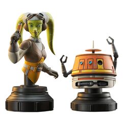 Zestaw 2 popiersi Star Wars: Rebels 1/6 - Hera i Chopper