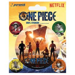 Naklejki One Piece (Netflix) - Straw Hat Crew (5 szt.)