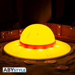 Lampka 3D LED One Piece - Słomkowy Kapelusz