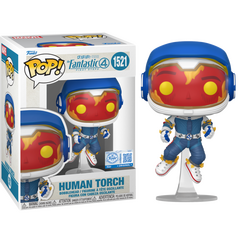 Figurka Fantastic Four: First Steps POP! - Human Torch in Space Suit (1521)