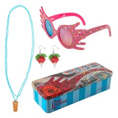 Zestaw akcesori&oacute;w Harry Potter - Luna Lovegood (naszyjnik, kolczyki i okulary)