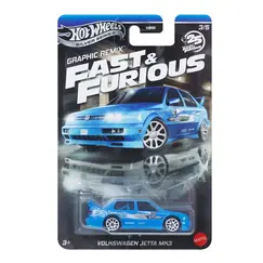 Model pojazdu Hot Wheels Silver Series 1/64 - Volkswagen Jetta MK3 (Szybcy i Wściekli) (JBY46)